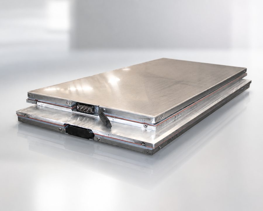 Set de platos para vulcanización de correas transportadoras